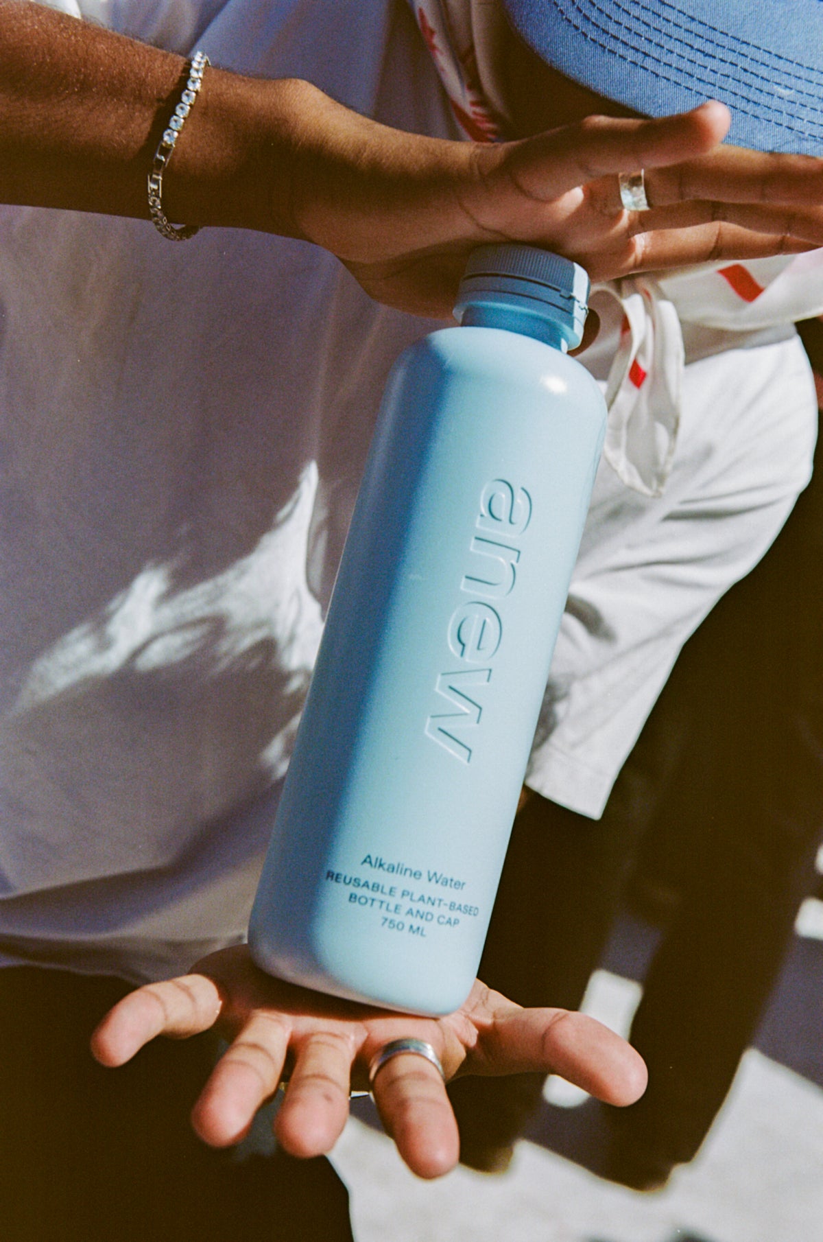 Pre-Filled Alkaline Water + Plant-Based Reusable Bottle | 20 Pack